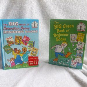 2 Books - Big Book of Berenstein Books and Big Book of Dr.Seuss Books